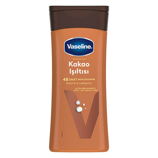 Loción Corporal Vaseline Cocoa Glow 200ml - Fórmula de Hidratación Profunda | Hidratante