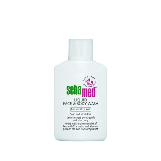 Nettoyant visage liquide Sebamed - Doux, pH équilibré, testé dermatologiquement pour les peaux sensibles - 200 ml