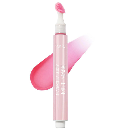 Masque lèvres juteux Maracuja de Tarte : soin des lèvres vegan hydratant et lissant pour lèvres sèches | Baume à lèvres au caramel non testé sur les animaux
