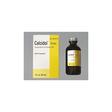 Calcidol Drops Oral Vitamin D Supplement - 2 Oz Vitamins & Supplements Pasteur Pharmacy