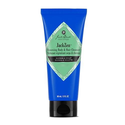 Jack Black JackZen Renewing Body & Hair Cleanser 3 Oz Shampoo Pasteur Pharmacy