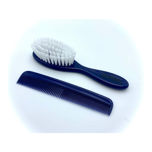 Dural Baby Brush Set 5 Row Plastic Nylon Bristles Blue Baby Brush Set Pasteur Pharmacy