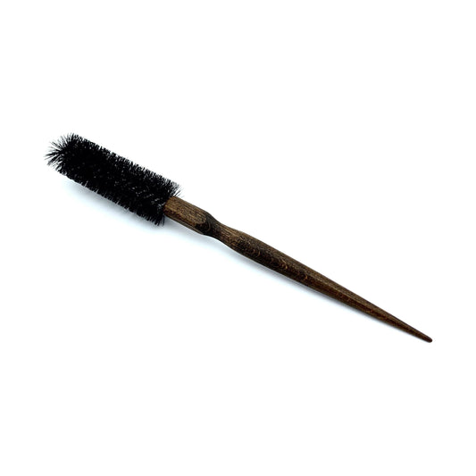 Cepillo Dural Curling para Peinar y Cuidar Madera de Haya con Cerdas de Jabalí