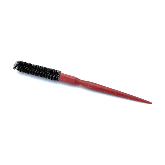 Cepillo para rizar el cabello Dural para peinado y cuidado: cerdas de jabalí y madera de haya