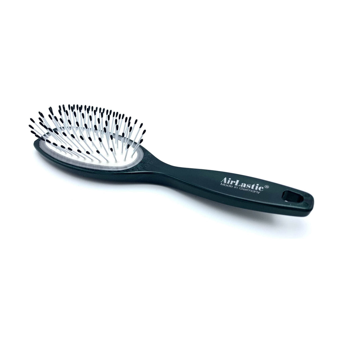 Brosse à cheveux Dural pour le coiffage et l'entretien, coussin en caoutchouc, picots en acier avec embouts en plastique