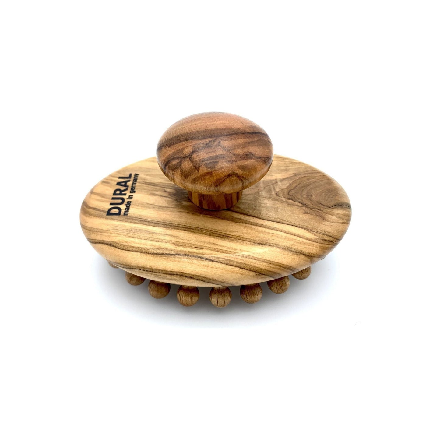 Dural Massage Brush Olive Wood Wooden Knobbles Massage Brush Pasteur Pharmacy