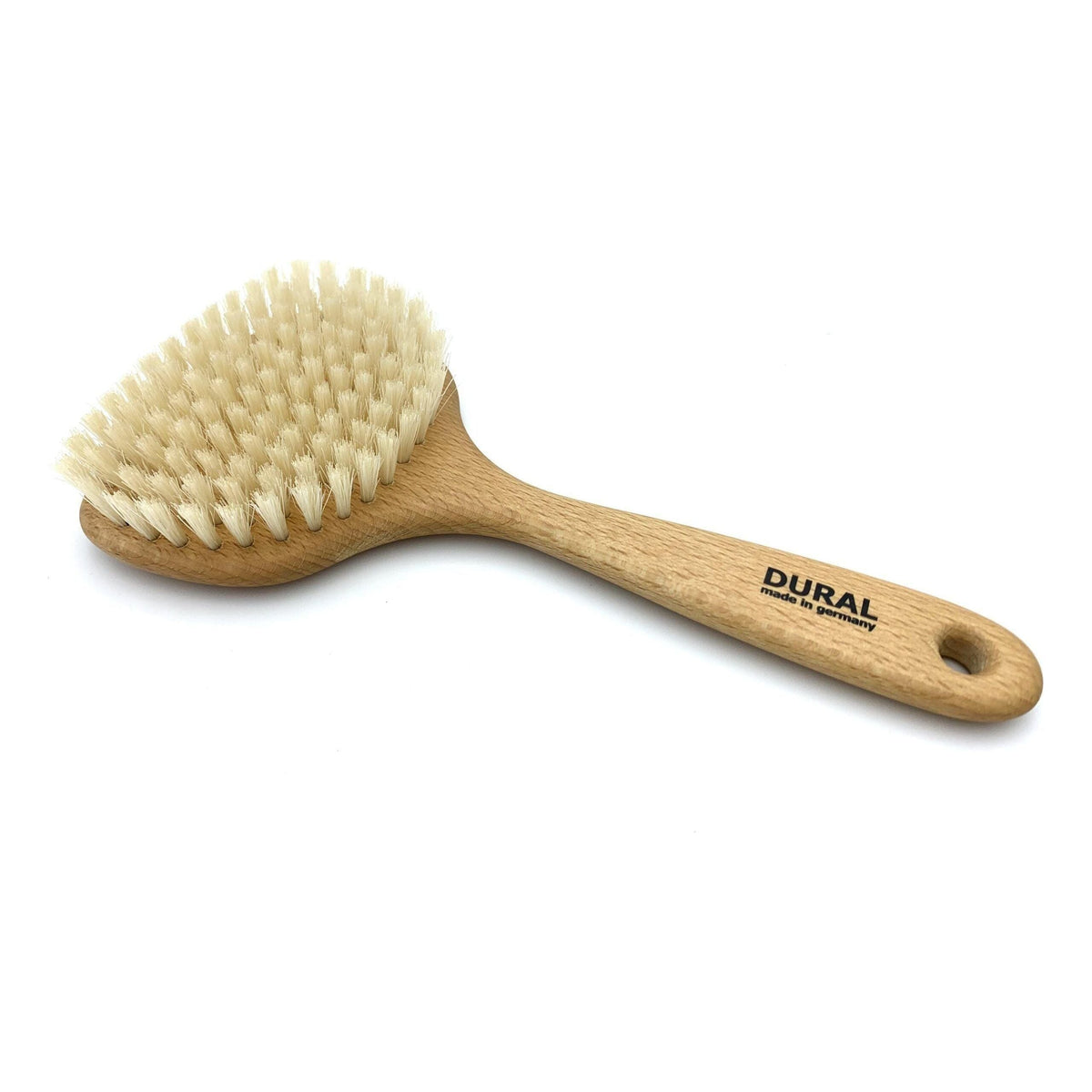 Brosse de massage et sauna Dural en poils naturels et bois de hêtre
