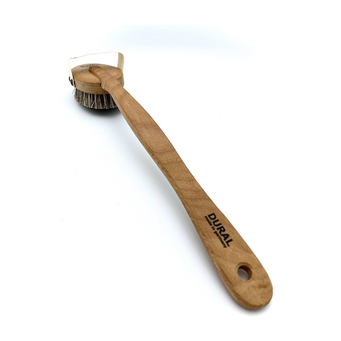 Dural Bath Brush Horse hair Sisal Bristles Steamed Beech Wood Bath Brush Pasteur Pharmacy
