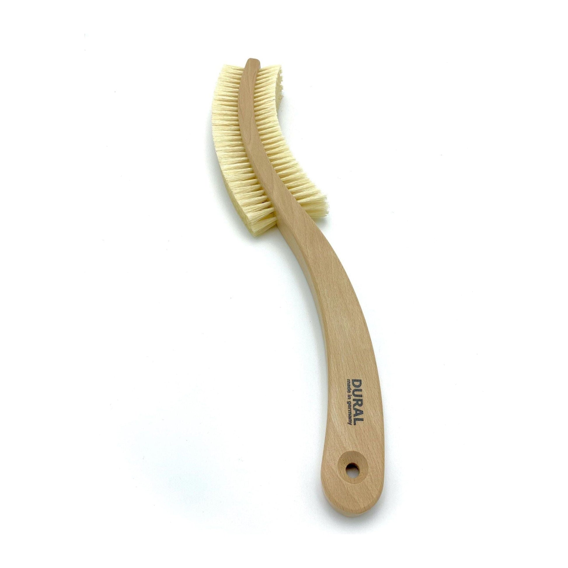 Dural Allo Bath Brush For Dry Massage Pure Natural Bristles Lacquered Beech Wood Bath Brush Pasteur Pharmacy