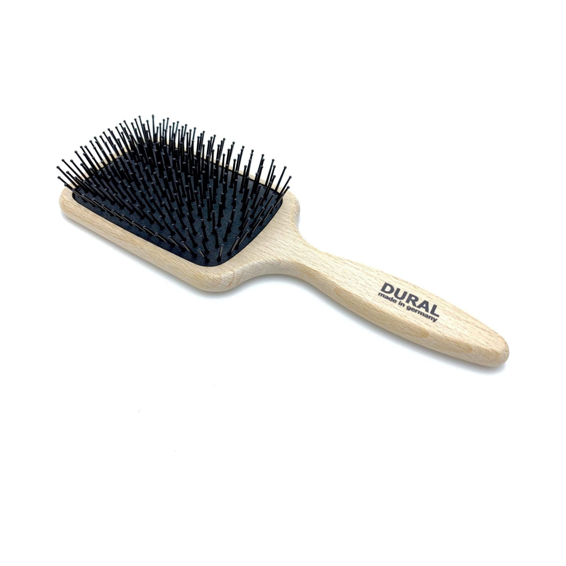 Dural Paddle Brush For Styling & Care With Plastic Pins Beech Wood Hair Brush Pasteur Pharmacy