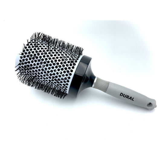 Dural Ceramic Hot Curling Brush For Styling 80mm Heat Resistant Nylon Pins Hair Brush Pasteur Pharmacy