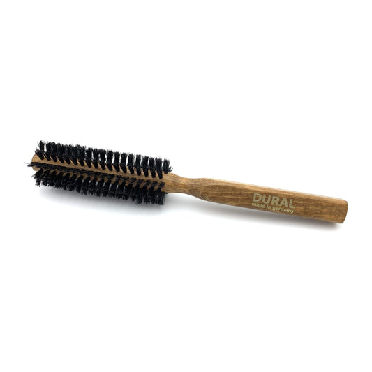 Cepillo Redondo Para Peinar Y Cuidar El Cabello Dural, Cerdas De Jabalí, Madera De Haya