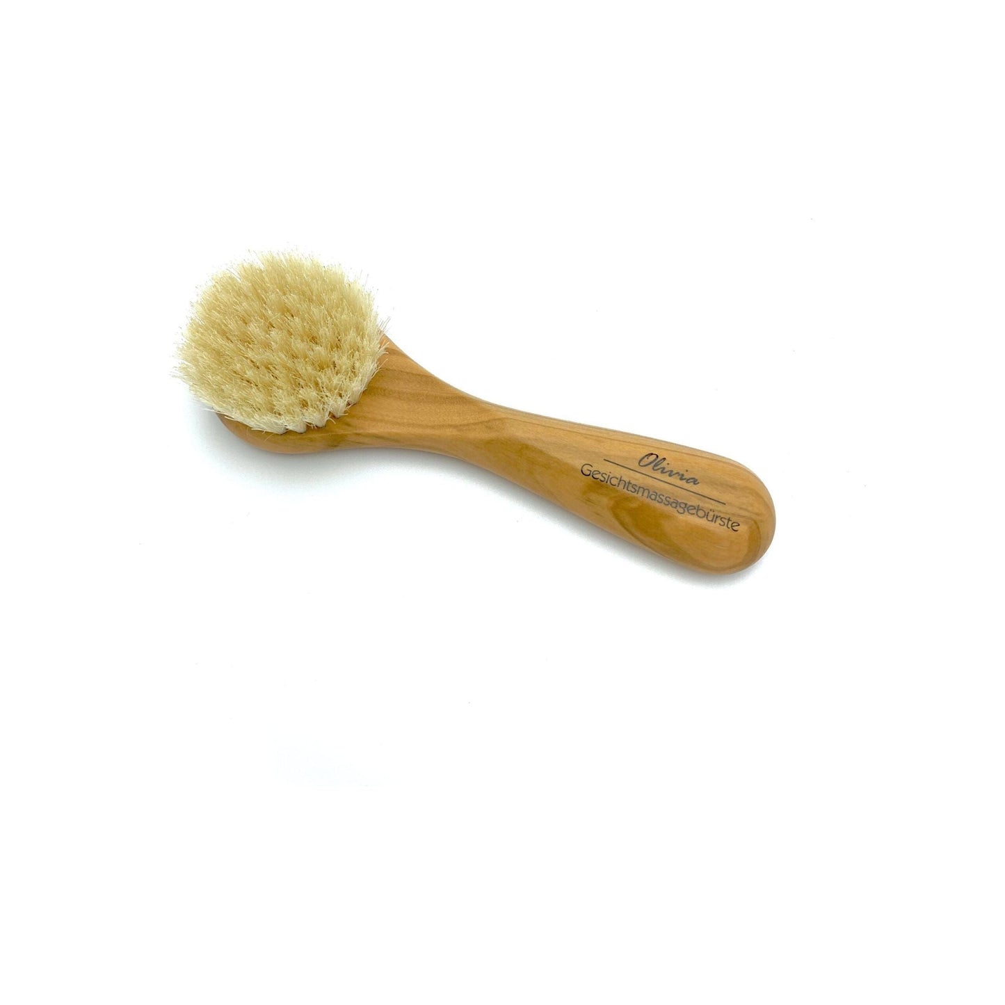 Dural Face & Skin Brush Natural Bristles Olive Wood Skin Brush Pasteur Pharmacy