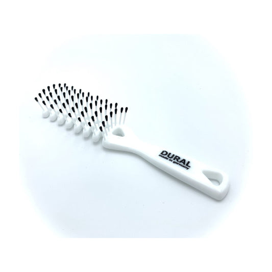 Brosse à cheveux Dural pour le coiffage et le soin, picots en nylon avec embouts sphériques