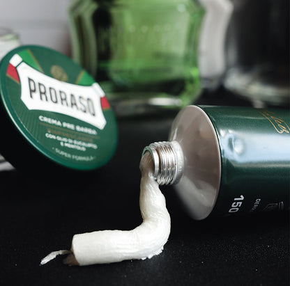 Crema de afeitar Proraso con té verde y extracto de avena para pieles sensibles - 300ml