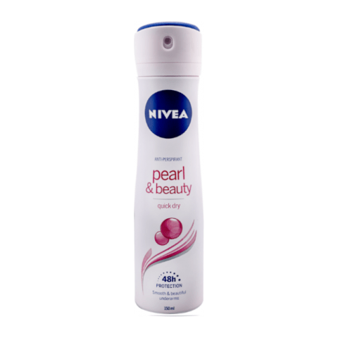 Nivea Pearl and Beauty Womens Deodorant Spray 150ml Deodorant Spray Pasteur Pharmacy