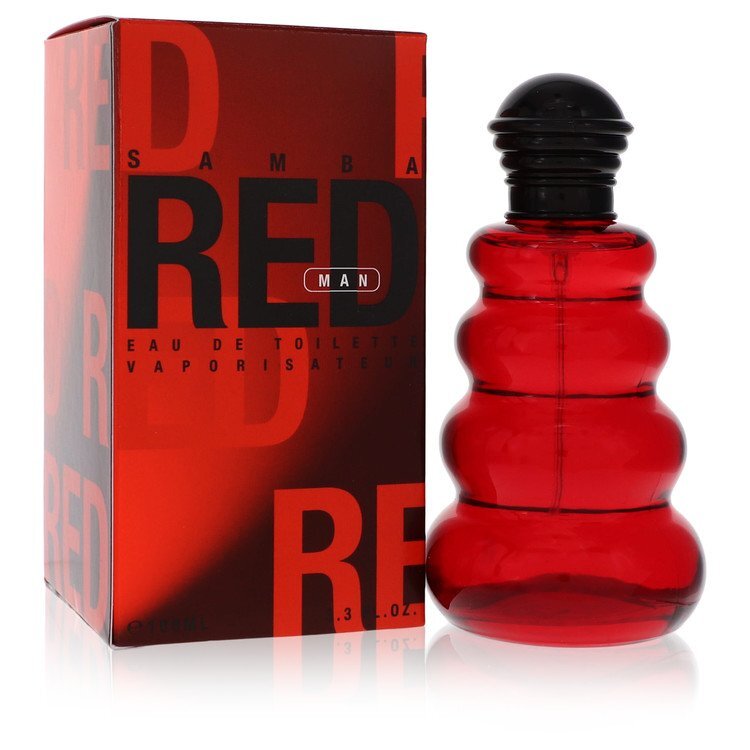 Samba Red by Perfumers Workshop Eau De Toilette Spray 3.4 oz (Men)
