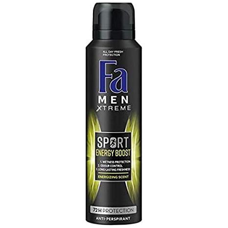 Fa Deo Spray Sport Energy Boost men 150ml Personal Care Pasteur Pharmacy
