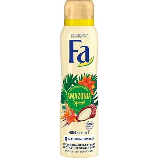 Fa Amazonia Spirit 48H Deodorant 150ml Personal Care Pasteur Pharmacy