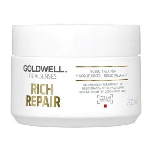Goldwell Dual Senses Rich Repair 60 Second Treatment 200ml Hair Treatment Pasteur Pharmacy