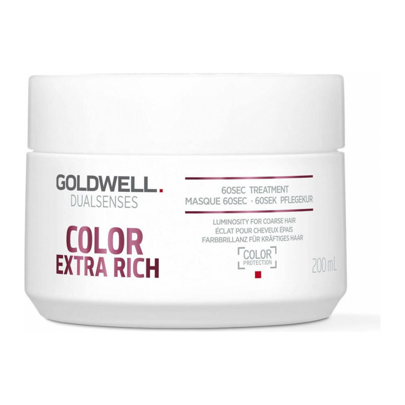 Goldwell Dualsenses Color Extra Rich 60 Second Treatment 200ml Hair Treatment Pasteur Pharmacy