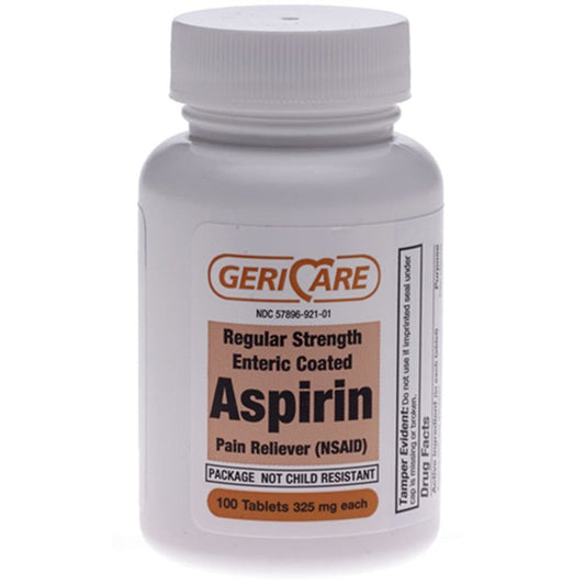 Geri-Care Aspirin Ec 325 Mg Tab 1000 Medicine Cabinets Pasteur Pharmacy