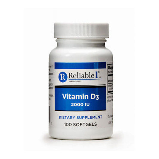 Reliable 1 Laboratories Vitamin D3 2000 Iu Softgels Vitamins & Supplements Pasteur Pharmacy