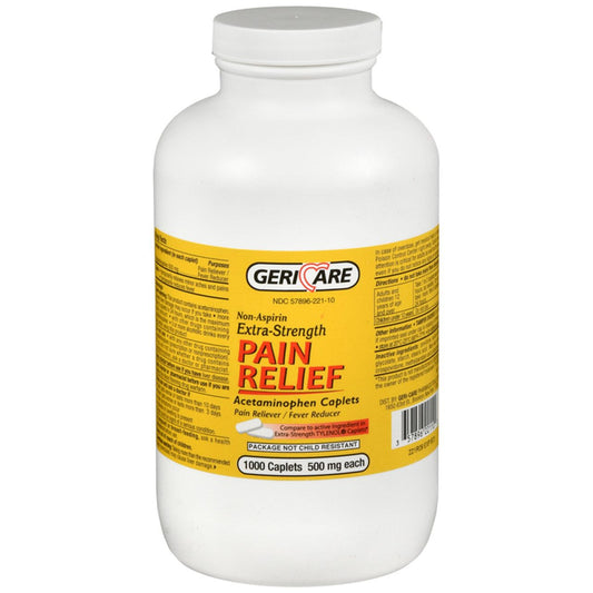 Geri Care Acetaminophen Pain Relief, 1 Bottle Health & Beauty Pasteur Pharmacy