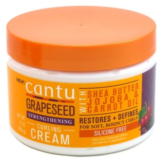 Cantu Grapeseed Strengthening Curling Cream 12oz Hair Care Pasteur Pharmacy