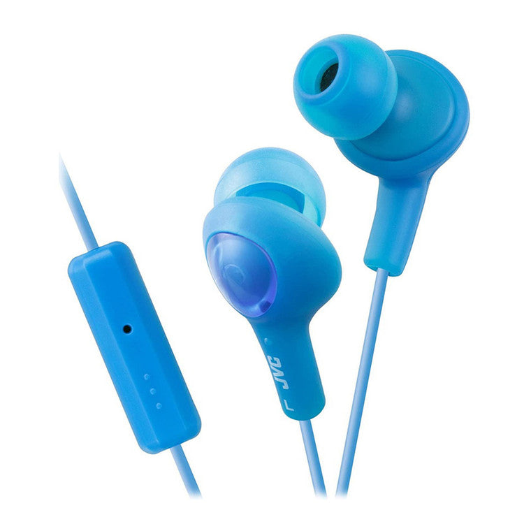 JVC 14853 - Gumy Plus Headphones, Blue - Box: - Loc: L0