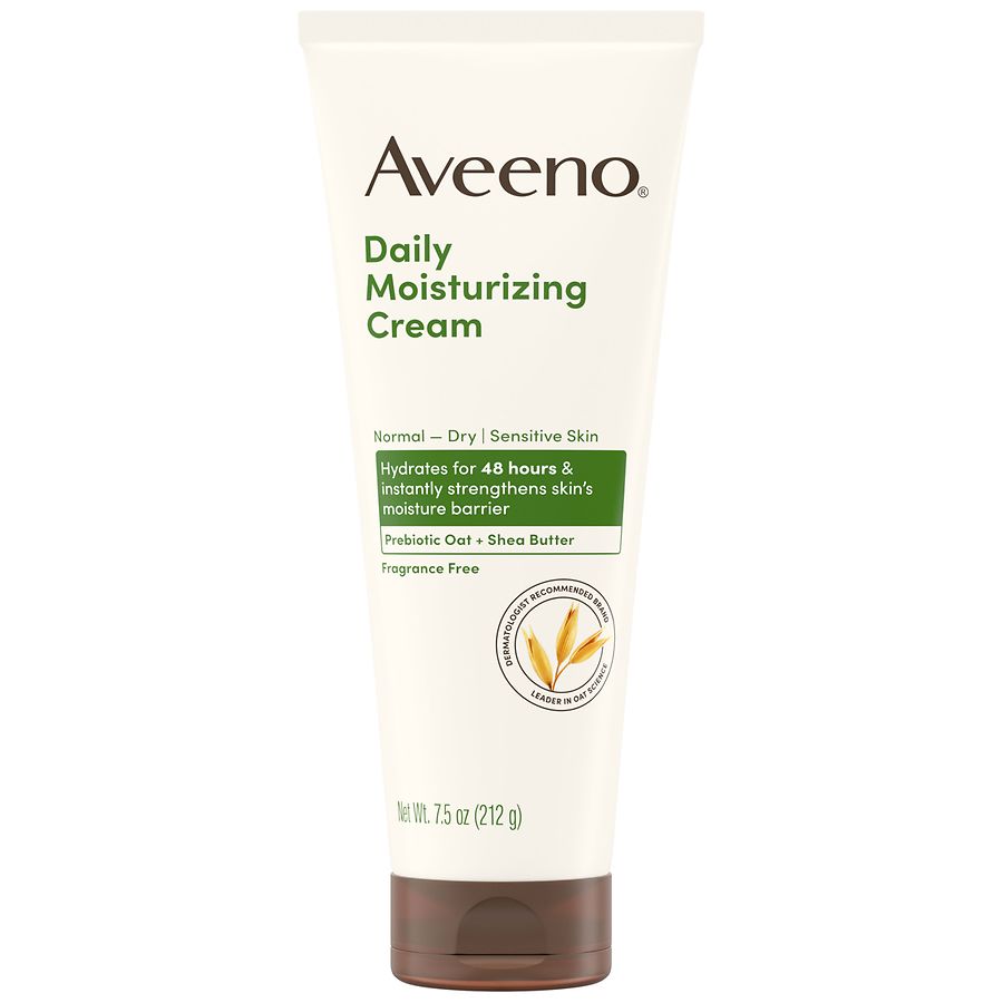 Aveeno Daily Moisturizing Cream Normal - Dry Sensitive Skin 7.5 Oz Lotion & Moisturizer Pasteur Pharmacy