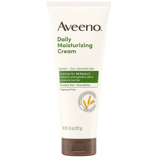 Aveeno Daily Moisturizing Cream Normal - Dry Sensitive Skin 7.5 Oz Lotion & Moisturizer Pasteur Pharmacy