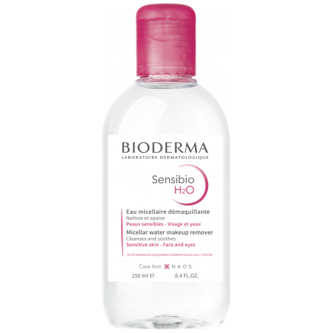 Bioderma Sensibio H2O Micelle Solution (For Sensitive Skin) 250ml/8.3oz Skin Care Product Pasteur Pharmacy