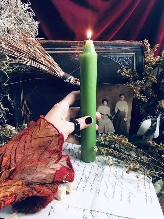 Ritual Chime Candles for Spell Work, 9 Colors