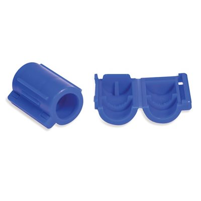 Blue Tamper-Resistant Add-Port Caps (100 Count) Medical Supplies Pasteur Pharmacy