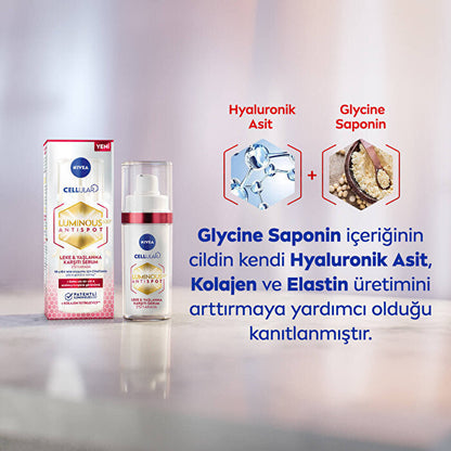 Sérum antiedad Nivea Luminous630 30 ml - Tratamiento para manchas oscuras | Experto en cuidado de la piel
