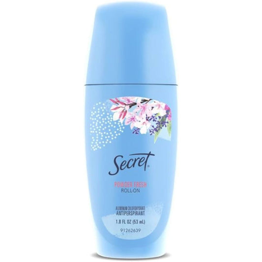 Secret Antiperspirant & Deodorant Roll-On, Powder Fresh, 1.8 oz Deodorant & Anti-Perspirant Pasteur Pharmacy