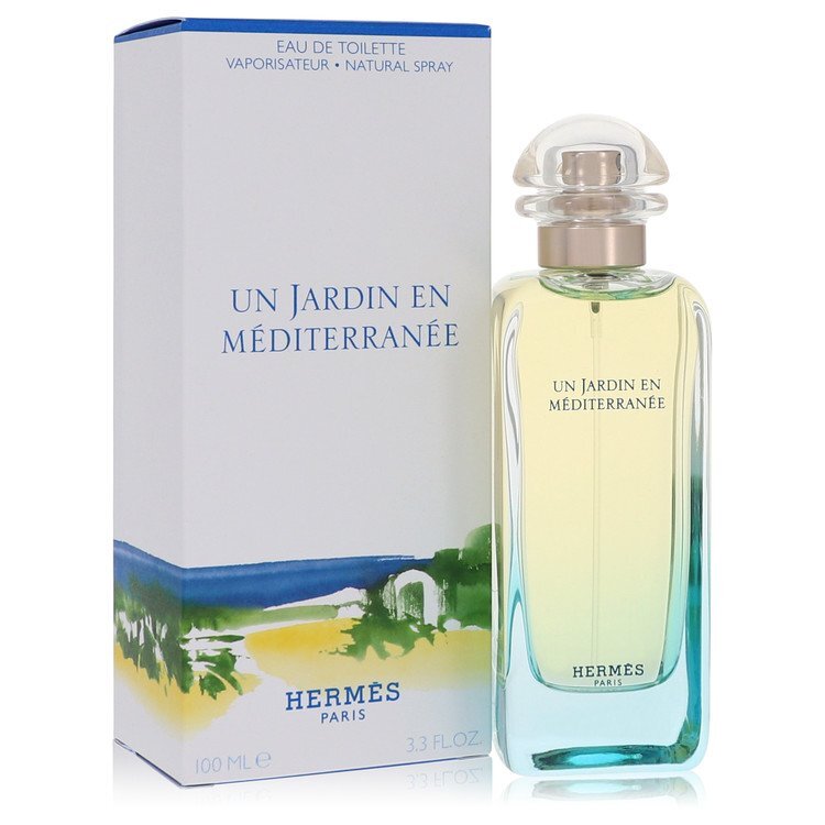 Un Jardin En Mediterranee by Hermes Eau De Toilette Spray (Unisex) 3.4 oz (Men) Hermes Hermes