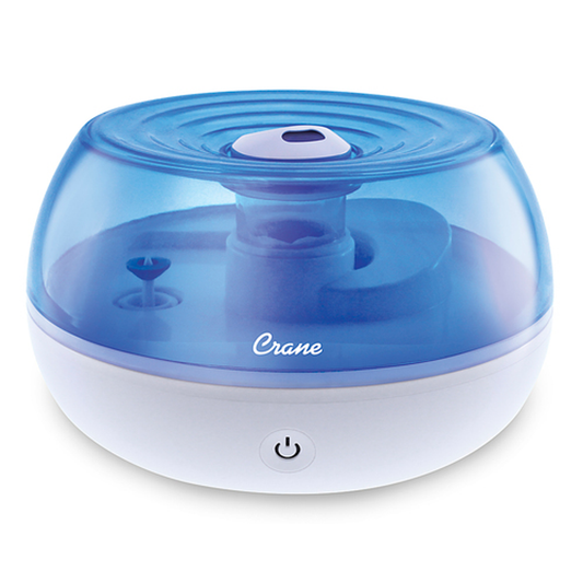 Crane 0.2 Gal. Personal Ultrasonic Cool Mist Humidifier - Blue/White Humidifiers Pasteur Pharmacy