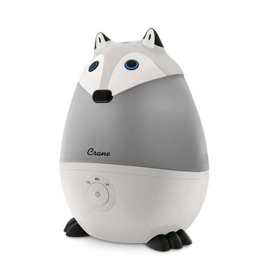 Crane Mini Adorable Fox Ultrasonic Cool Mist Humidifier - 0.5 Gallon Humidifiers Pasteur Pharmacy