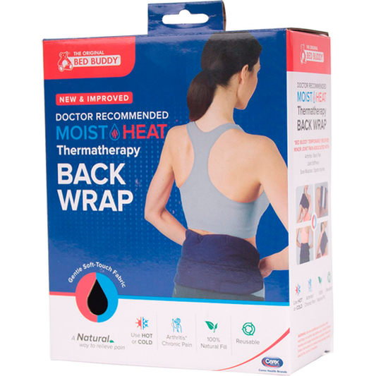 Bed Buddy Carex Moist Heat Back Wrap Hot & Cold Therapies Pasteur Pharmacy