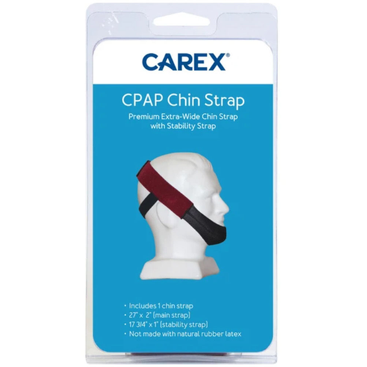 Carex Philips-Style Premium Chin Strp Ruby Red Personal Care Pasteur Pharmacy