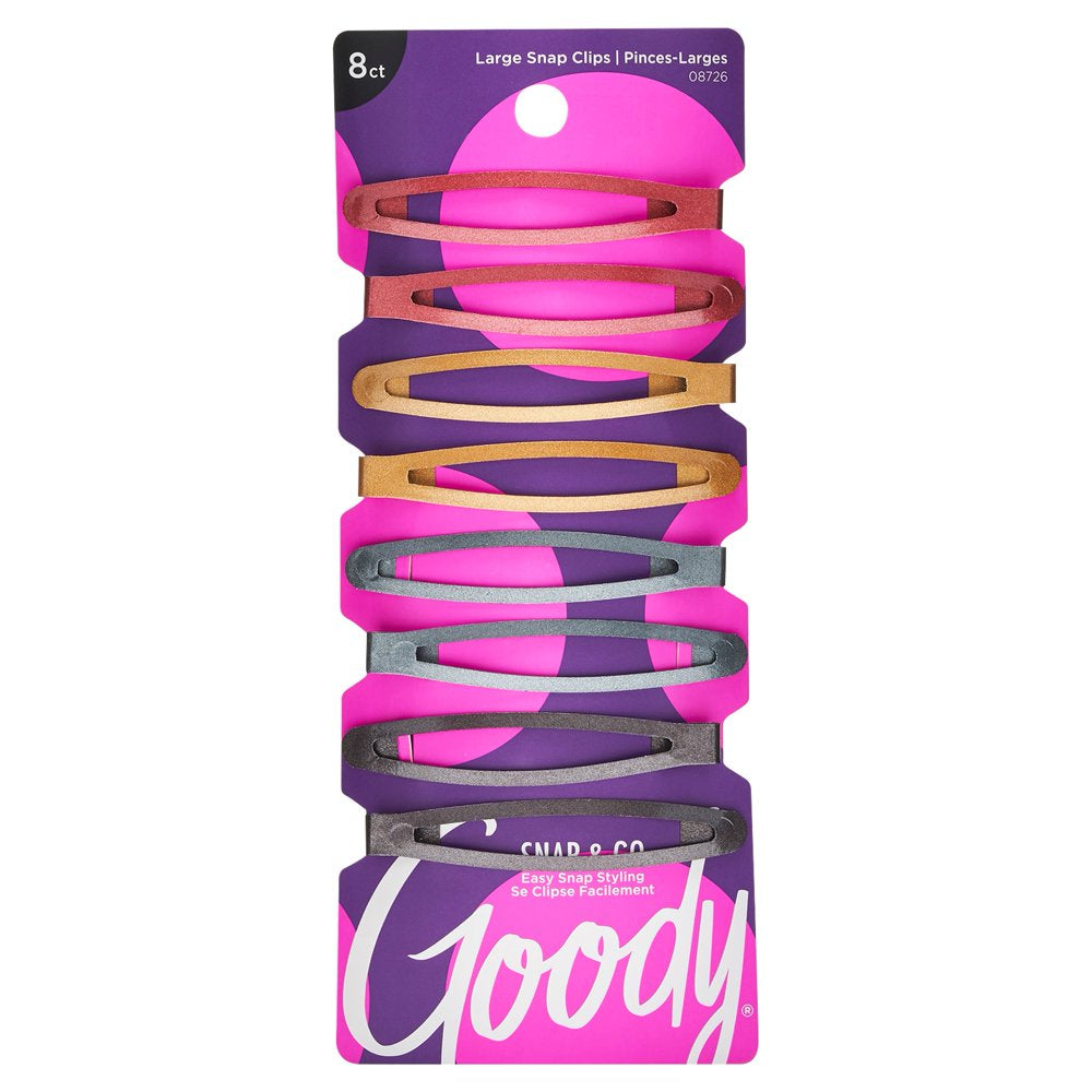 Pinzas para el cabello Goody, grandes