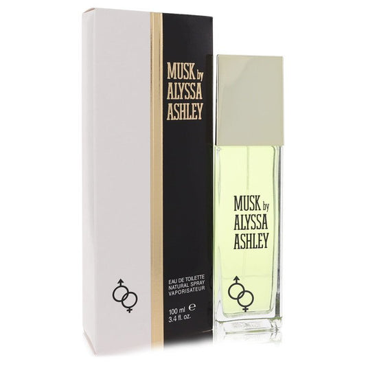 Alyssa Ashley Musk by Alyssa Ashley Eau De Toilette Spray 3.4 oz (Women) Alyssa Ashley Alyssa Ashley