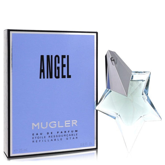 Angel by Thierry Mugler Eau De Parfum Spray Refillable .8 oz (Women) Thierry Mugler Thierry Mugler
