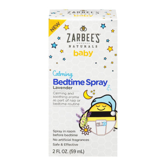 Zarbee's Baby Calming Bedtime Spray with Lavender – 2 oz Mist for Sleep Routine Baby & Toddler Pasteur Pharmacy