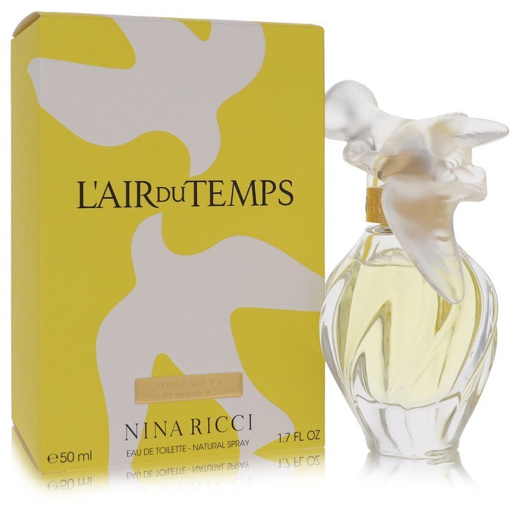 L'Air Du Temps by Nina Ricci Eau De Toilette Spray With Bird Cap 1.7 oz (Women) Nina Ricci Nina Ricci
