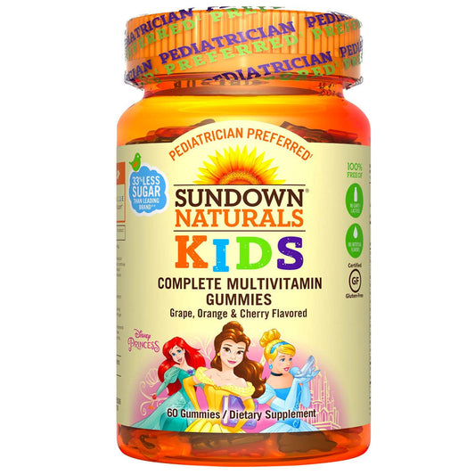 Sundown Naturals Kids Complete Multivitamin Disney Princess Gummies Vitamins & Supplements Pasteur Pharmacy