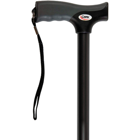 Carex Cane Derby Soft Grip Black Canes & Walking Sticks Pasteur Pharmacy