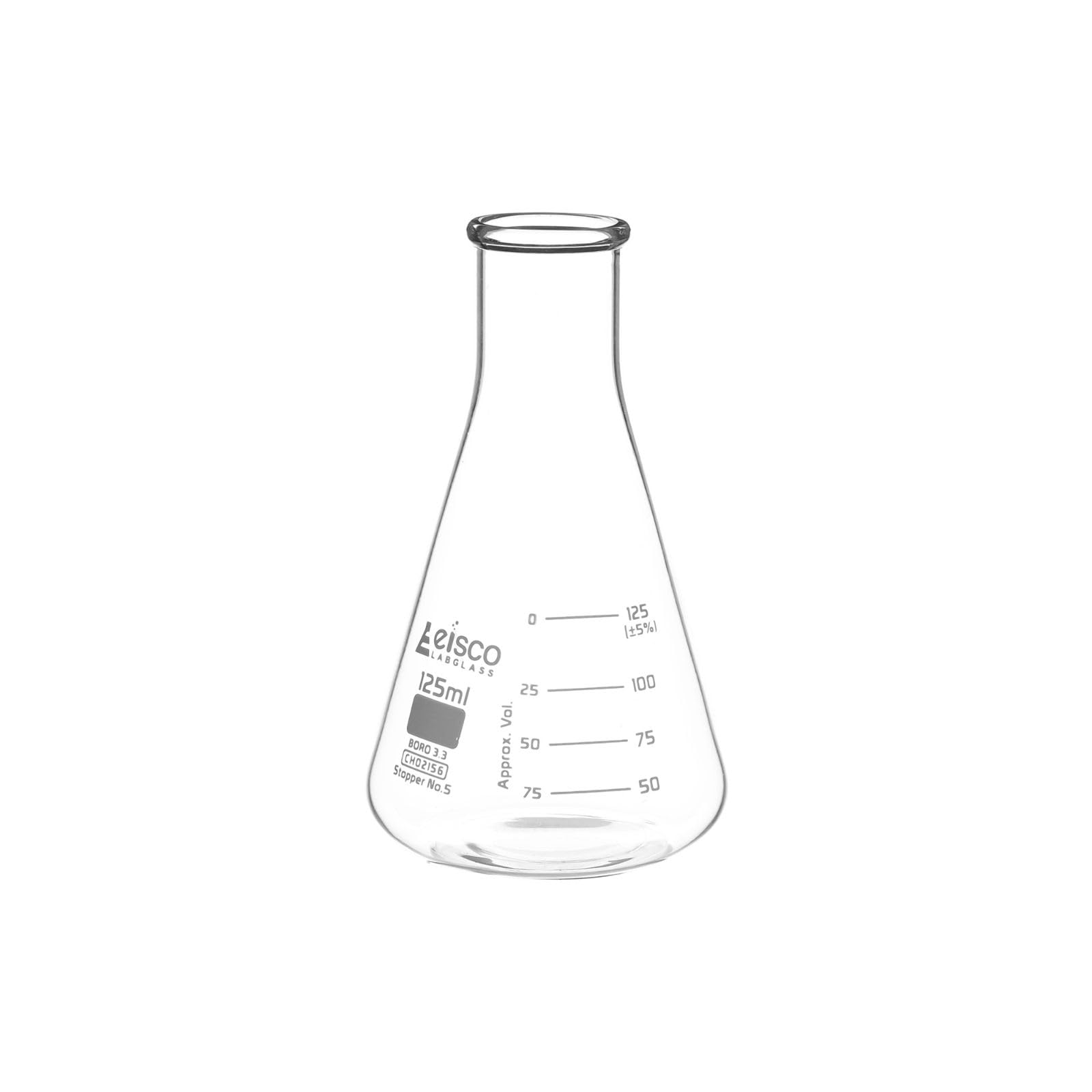 125mL Erlenmeyer Flask Science & Laboratory Pasteur Pharmacy